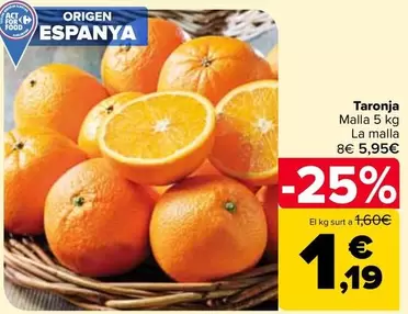 Oferta de Naranja por 1,19€ en Carrefour