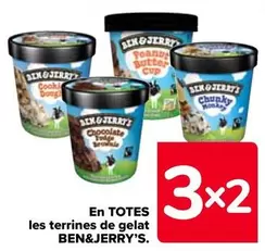 Oferta de Ben & Jerry's - En Todas Las Tarrinas De Helado en Carrefour