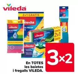 Oferta de Vileda - En Todas Las Bayetas Y Estropajos  en Carrefour