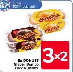 Oferta de Donuts - En Glacé Y Bombón  en Carrefour