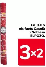 Oferta de Elpozo - En Todos Los Fuets Casero Y Nobleza en Carrefour