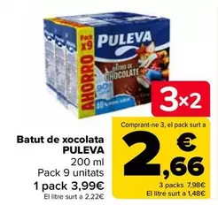 Oferta de Puleva - Batido De Chocolate  por 3,99€ en Carrefour