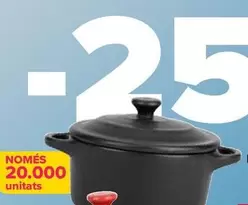 Oferta de Mini Cocotte Gres Roja O Negra por 2,99€ en Carrefour