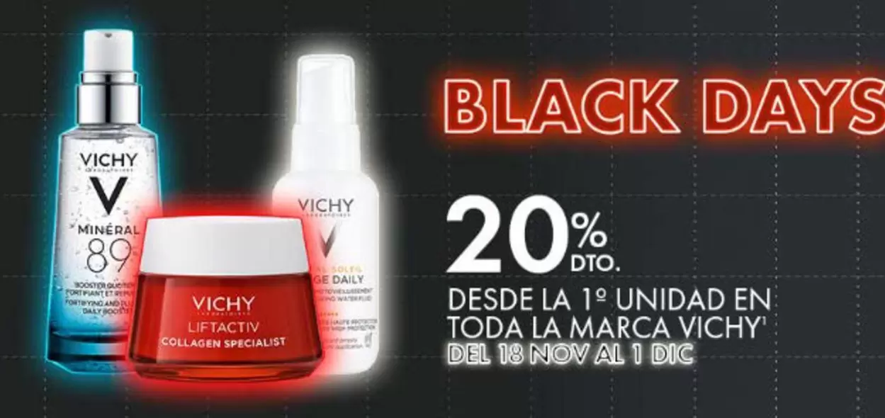 Oferta de Vichy - Black Days en Druni