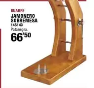 Oferta de Buarfe - Jamonero Sobremesa por 66,5€ en Ferrcash