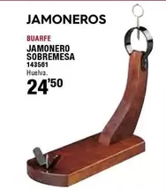 Oferta de Buarfe - Jamonero Sobremesa por 24,5€ en Ferrcash