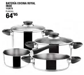 Oferta de Royal - Bateria Cocina Inox por 64,95€ en Ferrcash