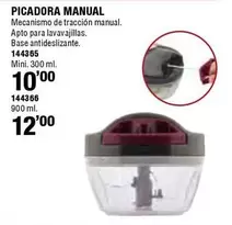 Oferta de Picadora Manual por 10€ en Ferrcash