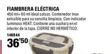 Oferta de Tefal - Fiambrera Eléctrica por 36,5€ en Ferrcash