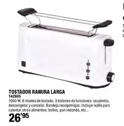 Oferta de Botones - Tostador Ranura Larga por 26,95€ en Ferrcash