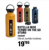 Oferta de Botella Inox Termo On The Go Otono por 19,95€ en Ferrcash