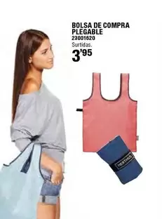 Oferta de Bolsa De Compra Plegable por 3,95€ en Ferrcash