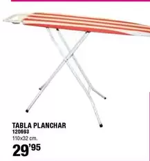 Oferta de Tabla Planchar por 29,95€ en Ferrcash