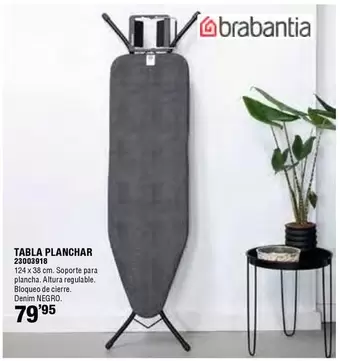 Oferta de Brabantia - Tabla Planchar por 79,95€ en Ferrcash