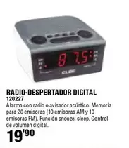 Oferta de Radio-despertador Digital por 19,9€ en Ferrcash