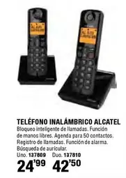 Oferta de Alcatel - Telefono Inalámbrico por 24,99€ en Ferrcash