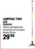 Oferta de Lampara Tubo Led por 29,95€ en Ferrcash