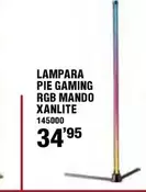 Oferta de Lampara Pie Gaming Rgb Mando Xanlite por 34,95€ en Ferrcash