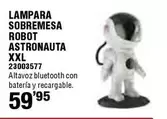 Oferta de Lampara Sobremesa Robot Astronauta XXL por 59,95€ en Ferrcash