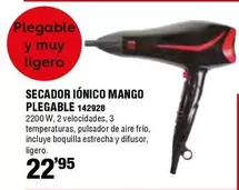 Oferta de Mango - Secador Ionico Plegable por 22,95€ en Ferrcash