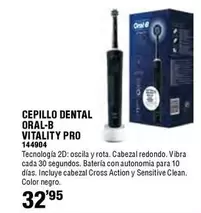 Oferta de Oral B - Cepillo Dental Vitality Pro por 32,95€ en Ferrcash