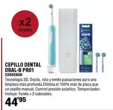 Oferta de Oral B - Cepillo Dental Pro1 por 44,95€ en Ferrcash