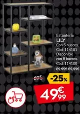 Oferta de Estantería por 49,99€ en Conforama