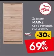 Oferta de Zapatero por 69,99€ en Conforama