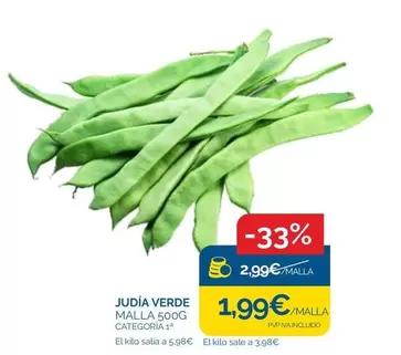 Oferta de Judia Verde por 1,99€ en Supermercados La Despensa