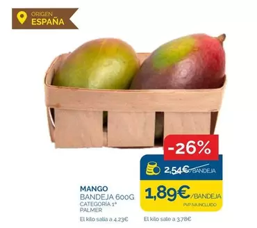 Oferta de Origen - Mango por 1,89€ en Supermercados La Despensa