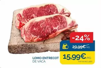 Oferta de Lomo Entrecot por 15,99€ en Supermercados La Despensa