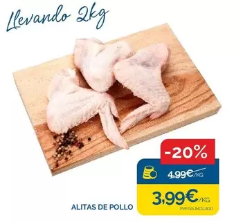 Oferta de Alitas De Pollo por 3,99€ en Supermercados La Despensa