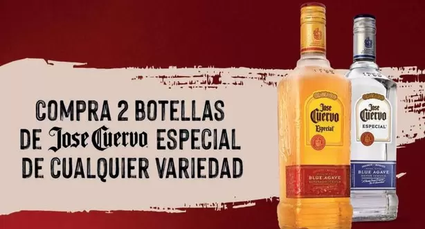 Oferta de Blue - Compra 2 Botellas De Jose Cuervo Especial De Cualquier Variedad en Comerco Cash & Carry