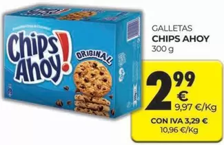 Oferta de Chips Ahoy - Galletas por 2,99€ en CashDiplo