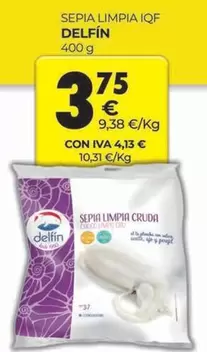 Oferta de Delfín - Sepia Limpia Iqf por 3,75€ en CashDiplo