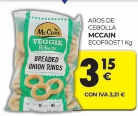 Oferta de McCain - Aros De Cebolla por 3,15€ en CashDiplo