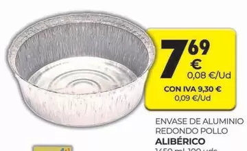 Oferta de Redondo - Envase De Aluminio  Pollo por 7,69€ en CashDiplo