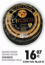 Oferta de Queso Oveja Leche Cruda por 16,07€ en CashDiplo