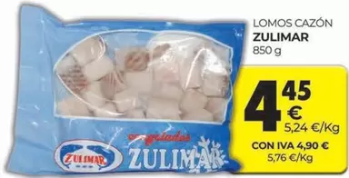 Oferta de Zulimar - Lomos Cazon por 4,45€ en CashDiplo