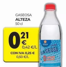 Oferta de Alteza - Gaseosa por 0,21€ en CashDiplo