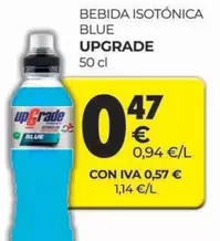 Oferta de Upgrade - Bebida Isotonica Blue por 0,47€ en CashDiplo