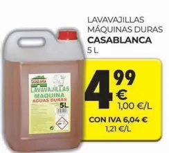 Oferta de Lavavajillas Maquinas Duras por 4,99€ en CashDiplo