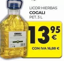 Oferta de Licor Hierbas por 13,95€ en CashDiplo