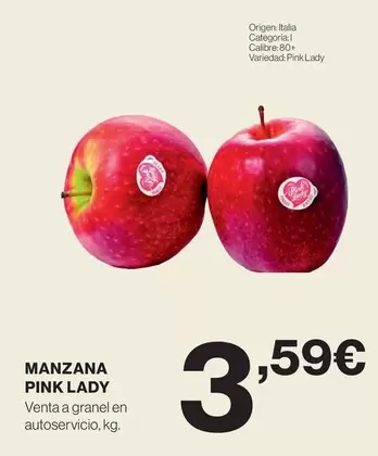 Oferta de Origen - Manzana por 3,59€ en Hipercor