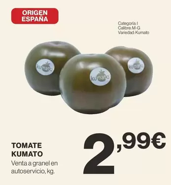 Oferta de Origen - Tomate por 2,99€ en Supercor