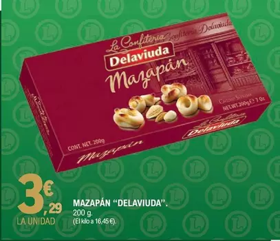 Oferta de Delaviuda - Mazapán por 3,29€ en E.Leclerc