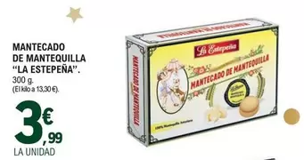 Oferta de La Estepeña - Mantecado De Mantequilla por 3,99€ en E.Leclerc