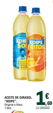 Oferta de Koipe - Aceite De Girasol por 1,69€ en E.Leclerc