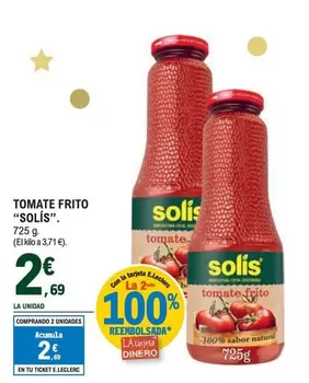 Oferta de Solís - Tomate Frito por 2,69€ en E.Leclerc