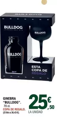 Oferta de Bulldog - Ginebra por 25,5€ en E.Leclerc